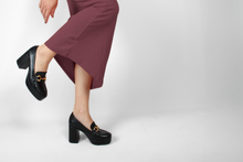 Carica l'immagine nel visualizzatore di Gallery, Mocassini Donna colore Nero