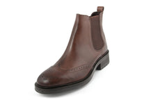 Carica l'immagine nel visualizzatore di Gallery, Stivaletti Donna in pelle colore Marrone