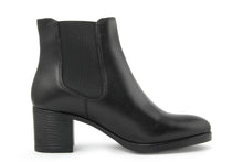Carica l'immagine nel visualizzatore di Gallery, Stivaletti Donna in pelle colore Nero