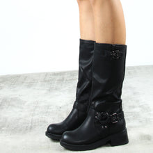Carica l'immagine nel visualizzatore di Gallery, Stivali Donna colore Nero
