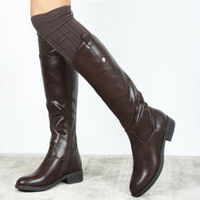 Carica l'immagine nel visualizzatore di Gallery, Stivale Donna colore Marrone