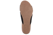 Carica l'immagine nel visualizzatore di Gallery, Sandali flat Donna in Sintetico Nero