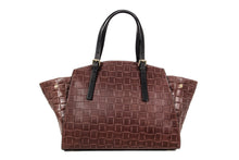 Carica l'immagine nel visualizzatore di Gallery, Borsa in pelle color Marrone Made in Italy