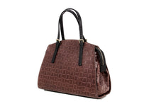 Carica l'immagine nel visualizzatore di Gallery, Borsa in pelle color Marrone Made in Italy