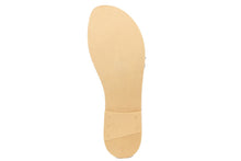 Carica l'immagine nel visualizzatore di Gallery, Sandali flat Donna in Pelle Rosso