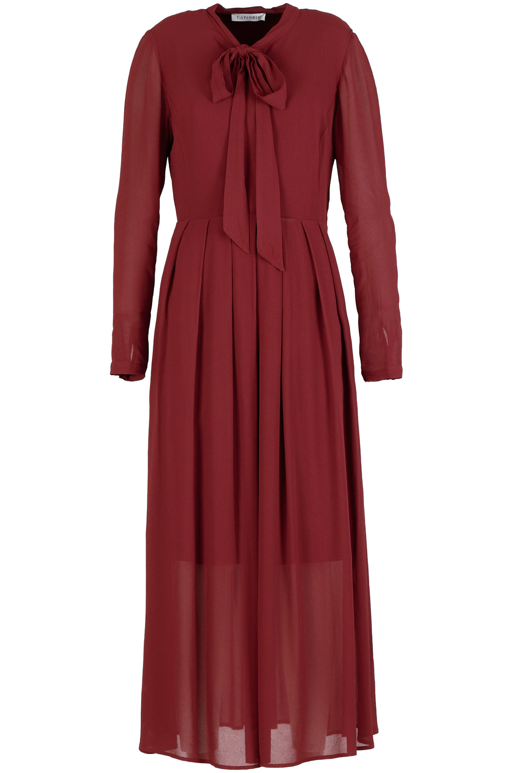 Vestito Donna colore Bordeaux-Rosso