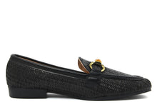 Carica l'immagine nel visualizzatore di Gallery, Mocassini Donna colore Nero
