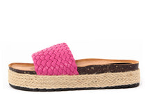 Carica l'immagine nel visualizzatore di Gallery, Sandali platform Donna colore Fuxia