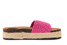 Carica l'immagine nel visualizzatore di Gallery, Sandali platform Donna colore Fuxia