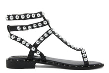 Carica l'immagine nel visualizzatore di Gallery, Sandali Donna colore Nero