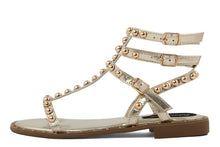 Carica l'immagine nel visualizzatore di Gallery, Sandali Donna colore Dorato