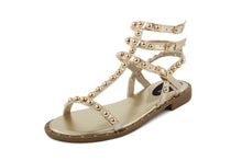 Carica l'immagine nel visualizzatore di Gallery, Sandali Donna colore Dorato