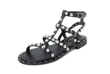Carica l'immagine nel visualizzatore di Gallery, Sandali Donna colore Nero