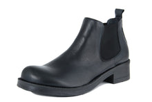 Carica l'immagine nel visualizzatore di Gallery, Stivaletto chelsea Donna in Pelle Blu