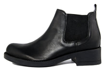 Carica l'immagine nel visualizzatore di Gallery, Stivaletto chelsea Donna in Pelle Nero