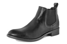 Carica l'immagine nel visualizzatore di Gallery, Stivaletto chelsea Donna in Pelle Nero