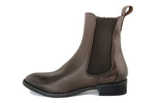 Carica l'immagine nel visualizzatore di Gallery, Stivaletto chelsea Donna in Pelle Marrone