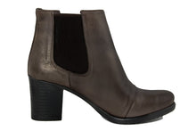 Carica l'immagine nel visualizzatore di Gallery, Stivaletto chelsea Donna in Pelle Marrone