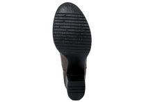 Carica l'immagine nel visualizzatore di Gallery, Stivaletto chelsea Donna in Pelle Marrone