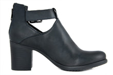 Carica l'immagine nel visualizzatore di Gallery, Stivaletto con tacco Donna in Pelle Blu