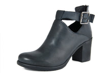 Carica l'immagine nel visualizzatore di Gallery, Stivaletto con tacco Donna in Pelle Blu