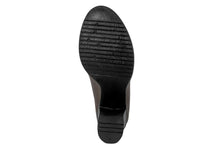 Carica l'immagine nel visualizzatore di Gallery, Stivaletto con tacco Donna in Pelle Marrone