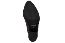 Carica l'immagine nel visualizzatore di Gallery, Stivaletto texano Donna in Pelle Marrone