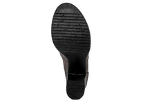 Carica l'immagine nel visualizzatore di Gallery, Stivaletto con tacco Donna in Pelle Marrone