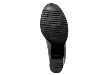 Carica l'immagine nel visualizzatore di Gallery, Stivaletto con tacco Donna in Pelle Nero