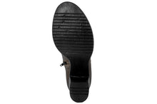 Carica l'immagine nel visualizzatore di Gallery, Stivaletto con tacco Donna in Pelle Marrone