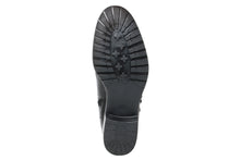 Carica l'immagine nel visualizzatore di Gallery, Stivaletto biker Donna in pelle Nero