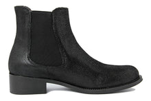 Carica l'immagine nel visualizzatore di Gallery, Stivaletto Chelsea Donna in Pelle Nero