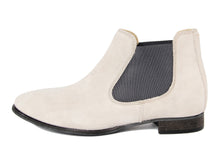 Carica l'immagine nel visualizzatore di Gallery, Stivaletto chelsea Donna in Pelle Beige