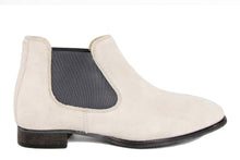 Carica l'immagine nel visualizzatore di Gallery, Stivaletto chelsea Donna in Pelle Beige