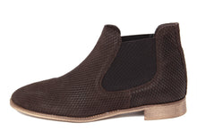 Carica l'immagine nel visualizzatore di Gallery, Stivaletto chelsea Donna in Pelle Marrone