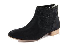 Carica l'immagine nel visualizzatore di Gallery, Stivaletti Donna In Pelle Nero