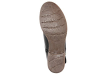 Carica l'immagine nel visualizzatore di Gallery, Stivaletto biker Donna in Pelle Nero