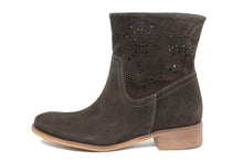 Carica l'immagine nel visualizzatore di Gallery, Stivaletto Donna in Pelle Grigio