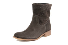 Carica l'immagine nel visualizzatore di Gallery, Stivaletto Donna in Pelle Grigio