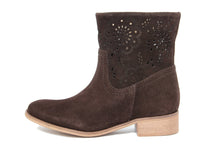 Carica l'immagine nel visualizzatore di Gallery, Stivaletto Donna in Pelle Marrone