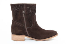 Carica l'immagine nel visualizzatore di Gallery, Stivaletto Donna in Pelle Marrone