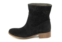 Carica l'immagine nel visualizzatore di Gallery, Stivaletto Donna in Pelle Nero