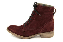 Carica l'immagine nel visualizzatore di Gallery, Anfibio Donna in Pelle Bordeaux
