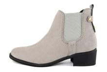 Carica l'immagine nel visualizzatore di Gallery, Stivaletto chelsea Donna in Pelle Grigio