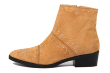 Carica l'immagine nel visualizzatore di Gallery, Stivaletto Donna in Pelle Giallo