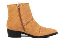 Carica l'immagine nel visualizzatore di Gallery, Stivaletto Donna in Pelle Giallo