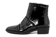 Carica l'immagine nel visualizzatore di Gallery, Stivaletto Donna in Pelle Nero