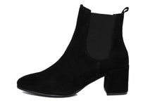 Carica l'immagine nel visualizzatore di Gallery, Stivaletto chelsea Donna in Pelle Nero
