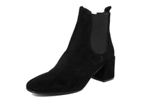 Carica l'immagine nel visualizzatore di Gallery, Stivaletto chelsea Donna in Pelle Nero