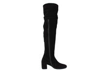 Carica l'immagine nel visualizzatore di Gallery, Stivale alto Donna in Pelle Nero